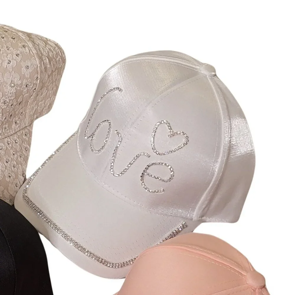 Valentine Love Baseball Cap Hat Adjustable Heart Valentine's Day Gifts